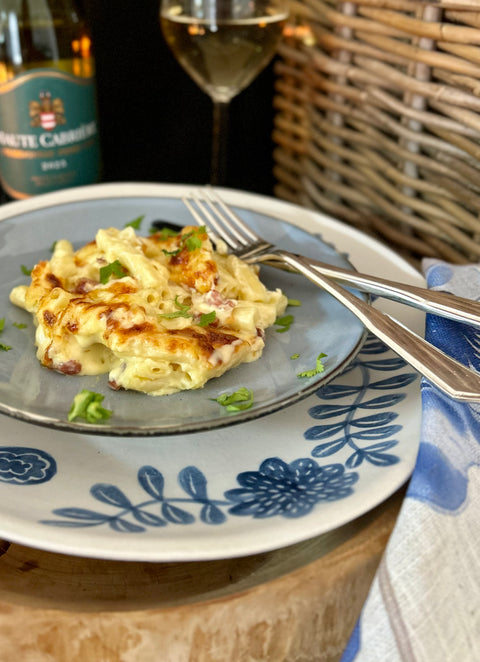 Macaroni & Cheese with Bacon (Freshly Frozen)