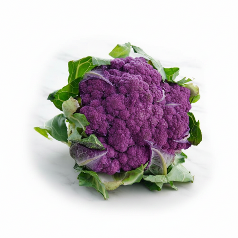 Purple Cauliflower Head