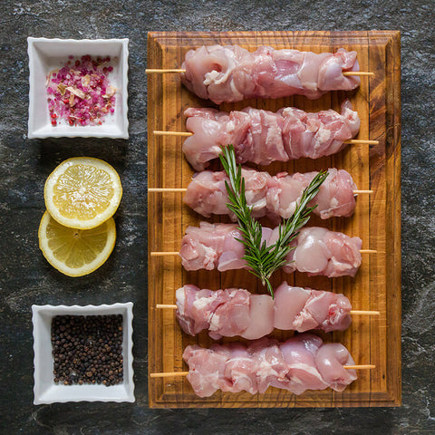 Lemon and Herb Free Range Chicken Sosaties (6 Pack)